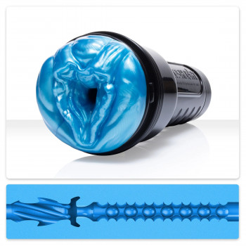Мастурбатор-вагина Fleshlight Freaks Alien Blue Metallic