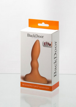 Анальный стимулятор телесного цвета Beginners p-spot massager - 11 см.