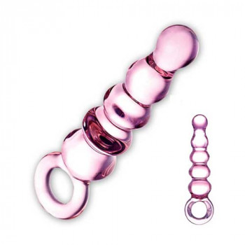 Розовый анальный жезл Quintessence Anal Slider - 19 см.