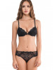 Ажурные трусики-бразилиана Microlace, молочный