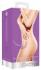 Фиолетовый безремневой страпон Silicone Strapless Strapon